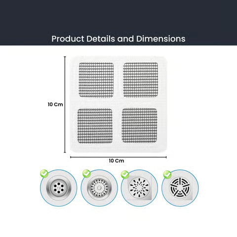 DISPOSABLE DRAIN STRAINER COVER FOR BATHROOM