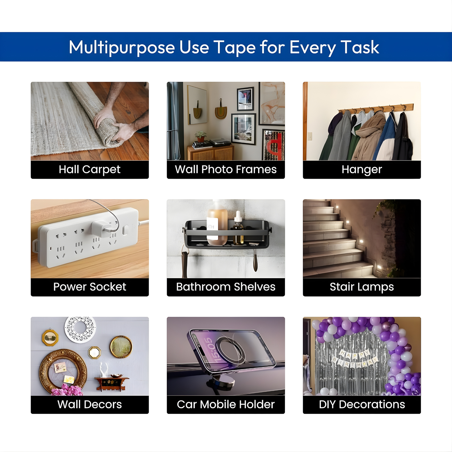 Double Sided Transparent Tape – 3M