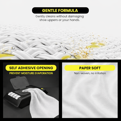 SHOES CLEANING WIPES (80 WIPES)