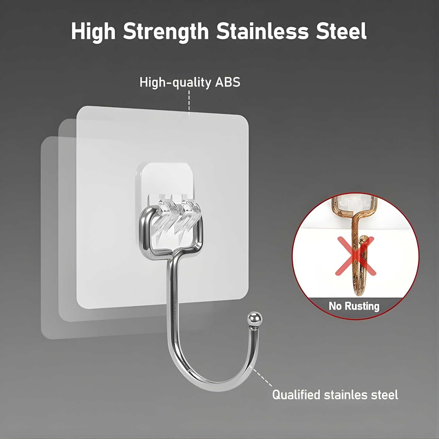 BIG SQUARE WALL HOOKS