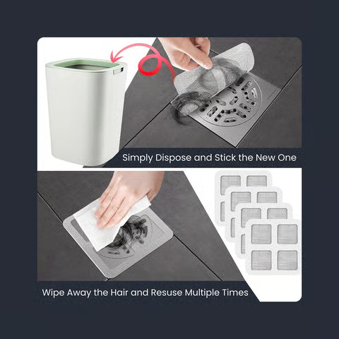 DISPOSABLE DRAIN STRAINER COVER FOR BATHROOM