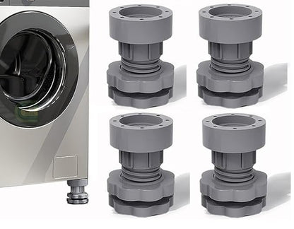 ANTI-VIBRATION WASHING MACHINE PAD (PLASTIC, TPU, GREY)