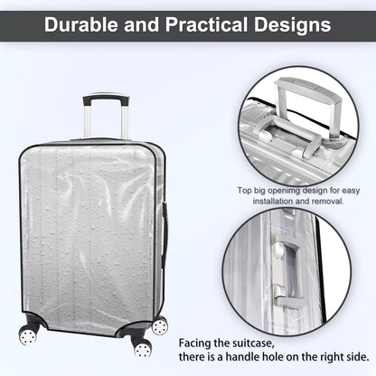 PVC LUGGAGE COVER (TRANSPARENT)