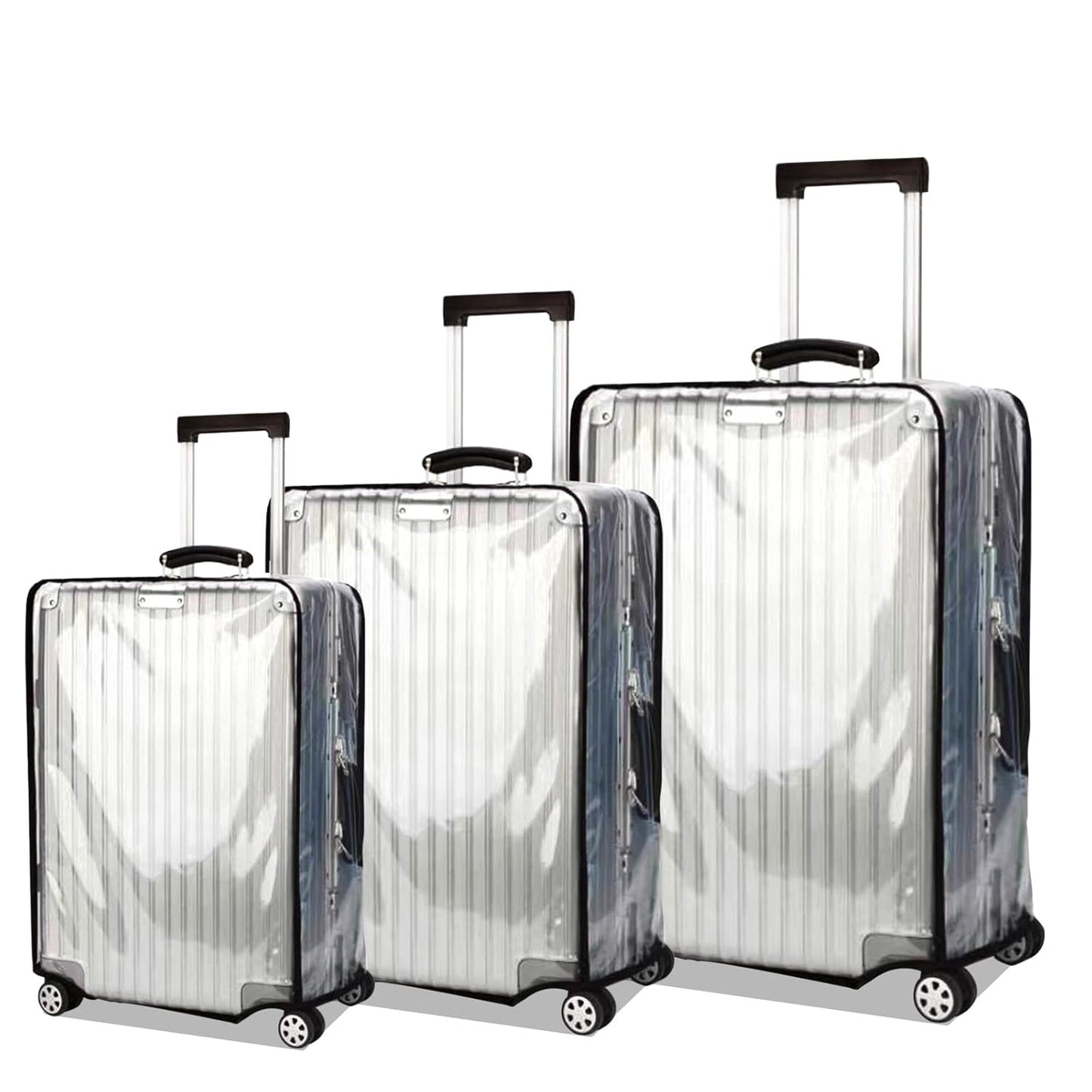 PVC LUGGAGE COVER (TRANSPARENT)
