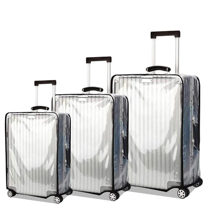 PVC LUGGAGE COVER (TRANSPARENT)