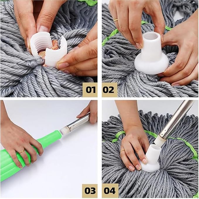 2-IN-1 CLEANING MOP SET (MICROFIBER)