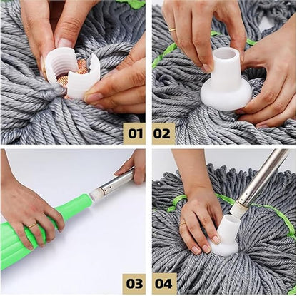 2-IN-1 CLEANING MOP SET (MICROFIBER)