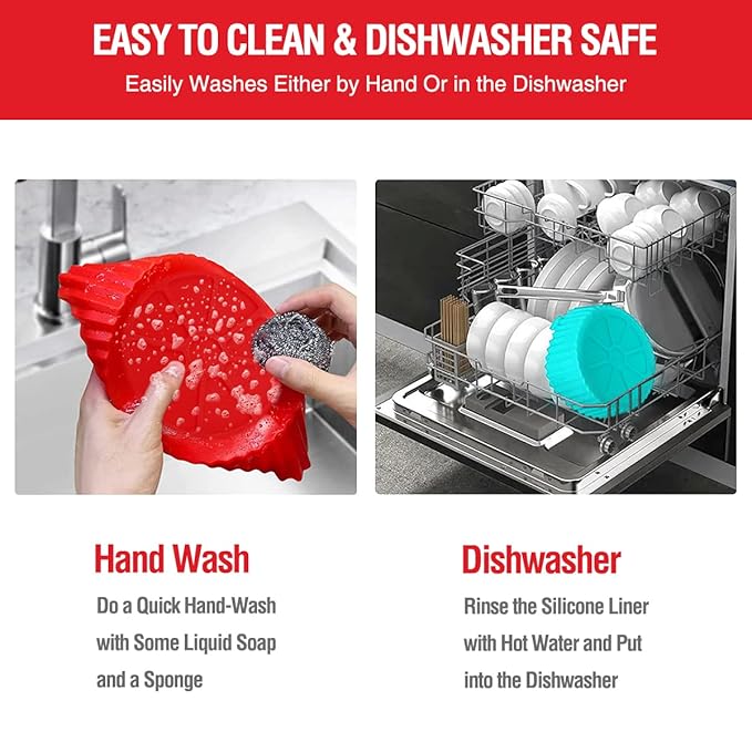 AIR FRYER MOULD LINERS (SILICONE)