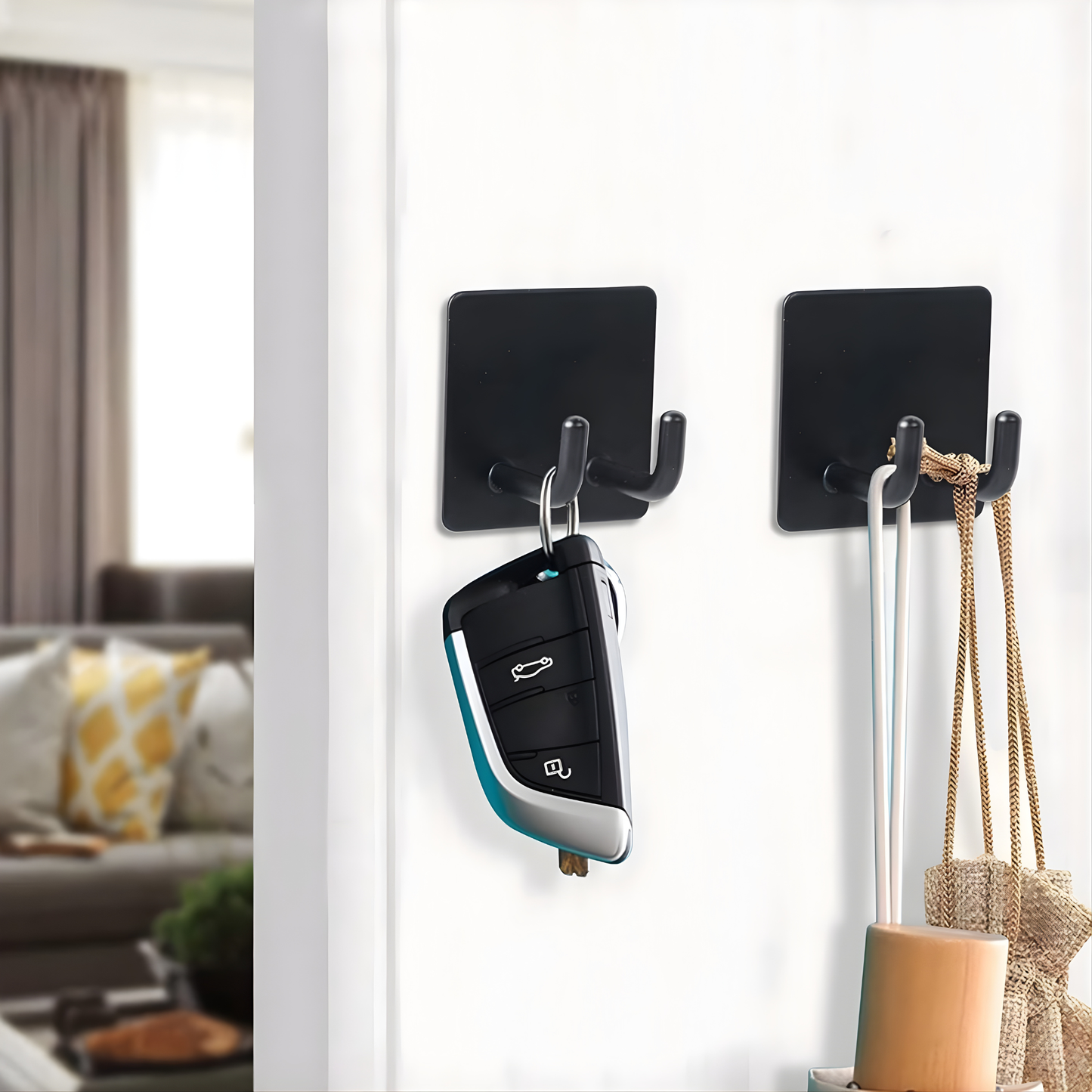 Metal Double Hanger Wall Hook