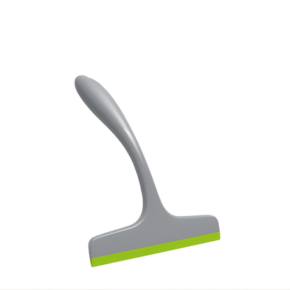 Kitchen Wiper Squeegee, Grey with Green Blade