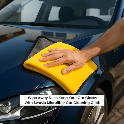 MULTIPURPOSE CLEANING CLOTH (MICROFIBER, LIGHT YELLOW)